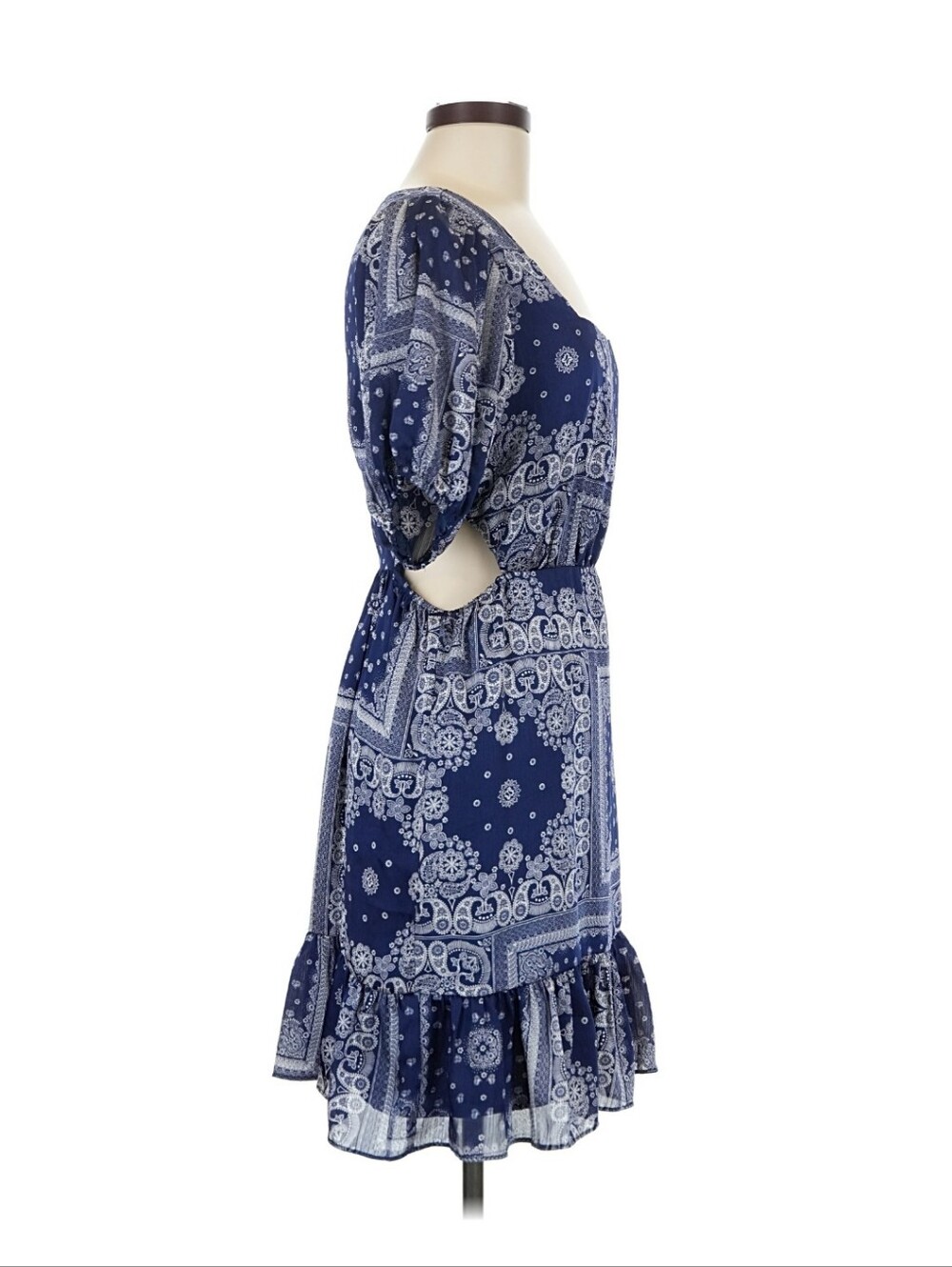 BCBGeneration Paisley Print Mini Dress